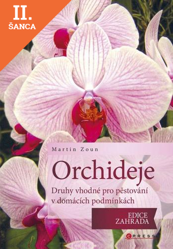 Lacná kniha Orchideje - druhy vhodné pro pěstování v domácích podmínkách