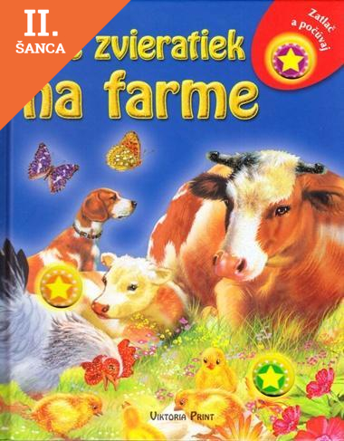 Lacná kniha Reč zvieratiek na farme