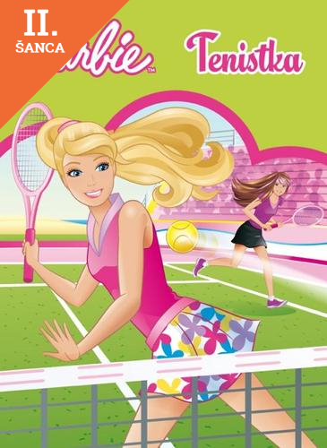 Lacná kniha Barbie - Tenistka