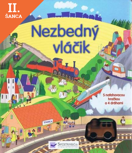 Lacná kniha Nezbedný vláčik