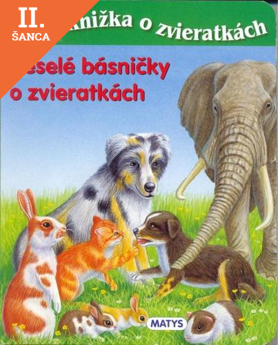 Lacná kniha Veselé básničky o zvieratkách