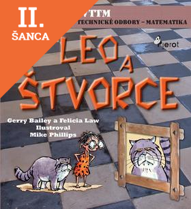 Lacná kniha Leo a štvorce