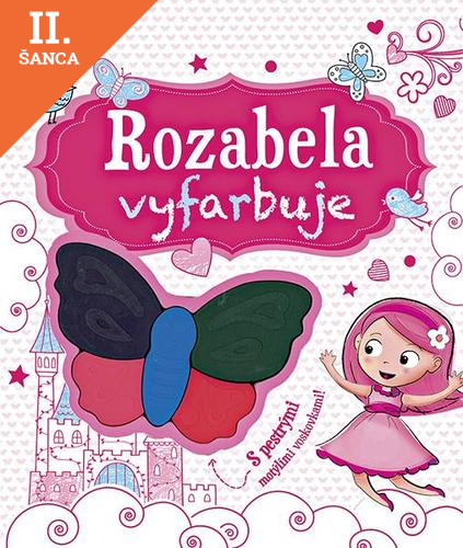 Lacná kniha Rozabela vyfarbuje