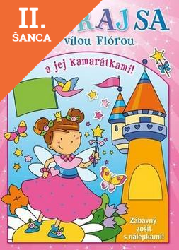 Lacná kniha Hraj sa s vílou Flórou a jej kamarátkami!