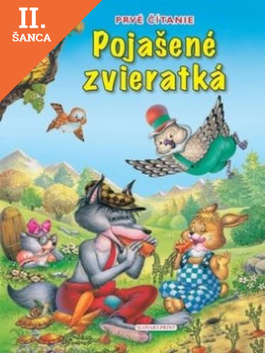 Lacná kniha Pojašené zvieratká
