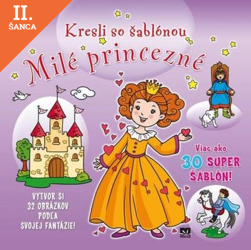 Lacná kniha Milé princezné - Kresli so špirálou