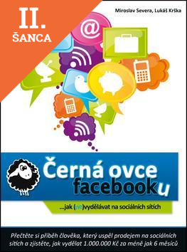 Lacná kniha Černá ovce Facebooku