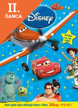 Lacná kniha Disney Pixar Knižka na rok 2014