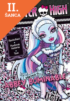 Lacná kniha Monster High Všetko o Abbey Bominable