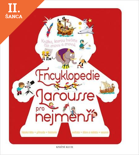 Lacná kniha Encyklopedie Larousse pro nejmenší