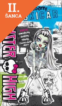 Lacná kniha Monster High Módny skicár