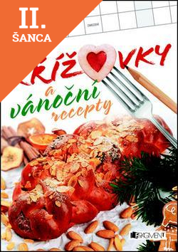 Lacná kniha Křížovky a vánoční recepty
