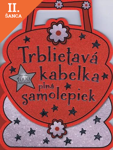 Lacná kniha Trblietavá kabelka plná samolepiek