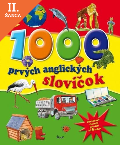 Lacná kniha 1000 prvých anglických slovíčok, 2.vydanie