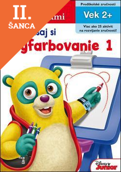 Lacná kniha Uč sa s nami Vyskúšaj si vyfarbovanie 1
