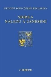 Sbírka nálezů a usnesení ÚS ČR, svazek 66 (vč. CD)