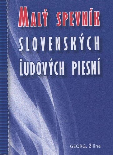Kniha Malý spevník slovenských ľudových piesní - CD