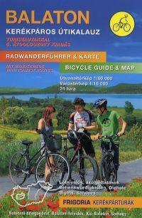 Balaton kerékpáros útikalauz - Radwanderführer & Karte - Bicycle Guide & Map