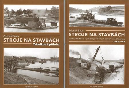 Kniha Stroje na stavbách + Tabulková příloha - Zdeněk Bauer