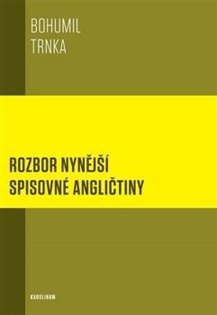 Kniha Rozbor nynější spisovné angličtiny - Bohumil Trnka