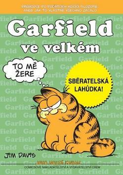 Kniha Garfield ve velkém