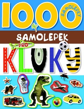 1000 samolepek pro kluky