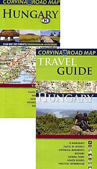 Magyarország idegenforgalmi autóstérképe 1 : 450 000 + Travel Guide - Autóstérkép