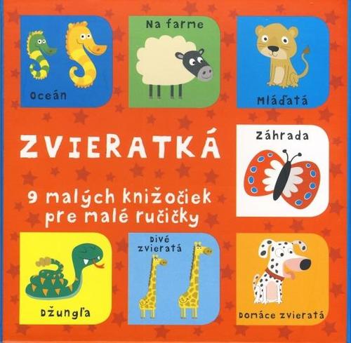 Kniha Zvieratká - 9 malých knižočiek pre malé ručičky