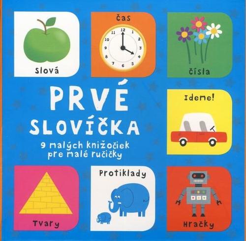 Prvé slovíčka - 9 malých knižočiek pre malé ručičky kúpite na Panta Rhei