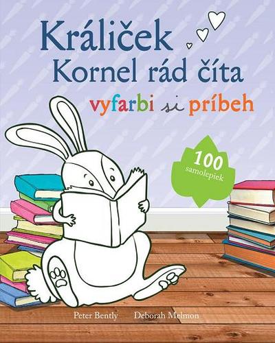 Králiček Kornel rád číta - vyfarbi si príbeh