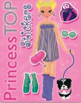 Princess TOP Stickers (ružová s kabelkou)