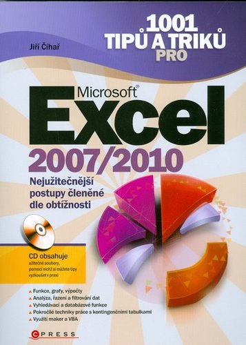 1001 tipů a triků pro Microsoft Excel 2007-2010 + CD