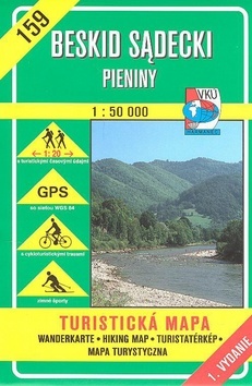 159 Beskid Sądecki - Pieniny 1:50 000