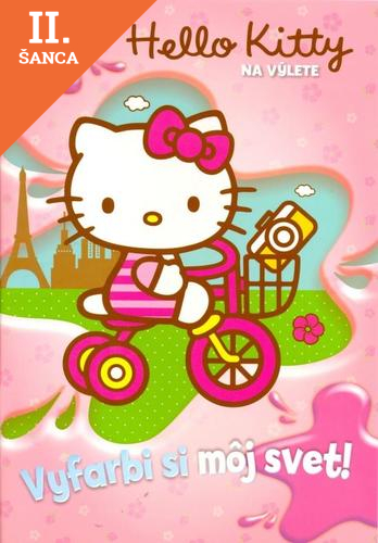 Lacná kniha Hello Kitty - Na výlete - Vyfarbi si môj svet!