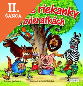 Lacná kniha Veselé riekanky o zvieratkách