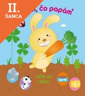 Lacná kniha Nájdi, čo papám - Učím sa hrou