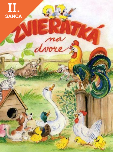 Lacná kniha Zvieratká na dvore