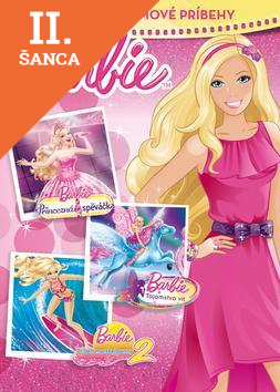 Lacná kniha Barbie: Najkrajšie filmové príbehy