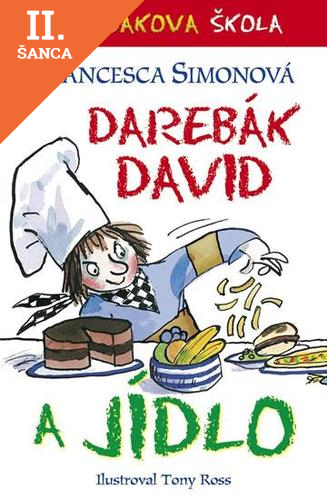 Lacná kniha Darebák David a jídlo