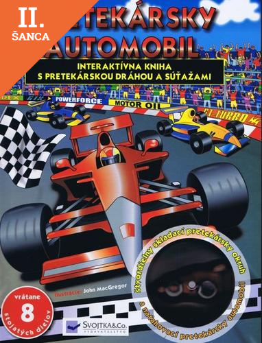 Lacná kniha Pretekársky automobil