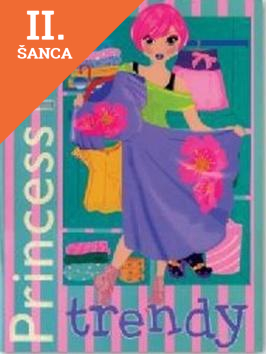 Lacná kniha Princess TOP Trendy (zelená)