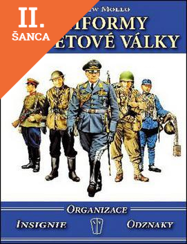 Lacná kniha Uniformy 2. světové války