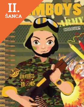 Lacná kniha Teamboys Army Colour!