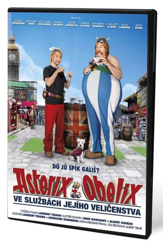 Asterix a Obelix ve službách Jejího Veličenstva  DVD