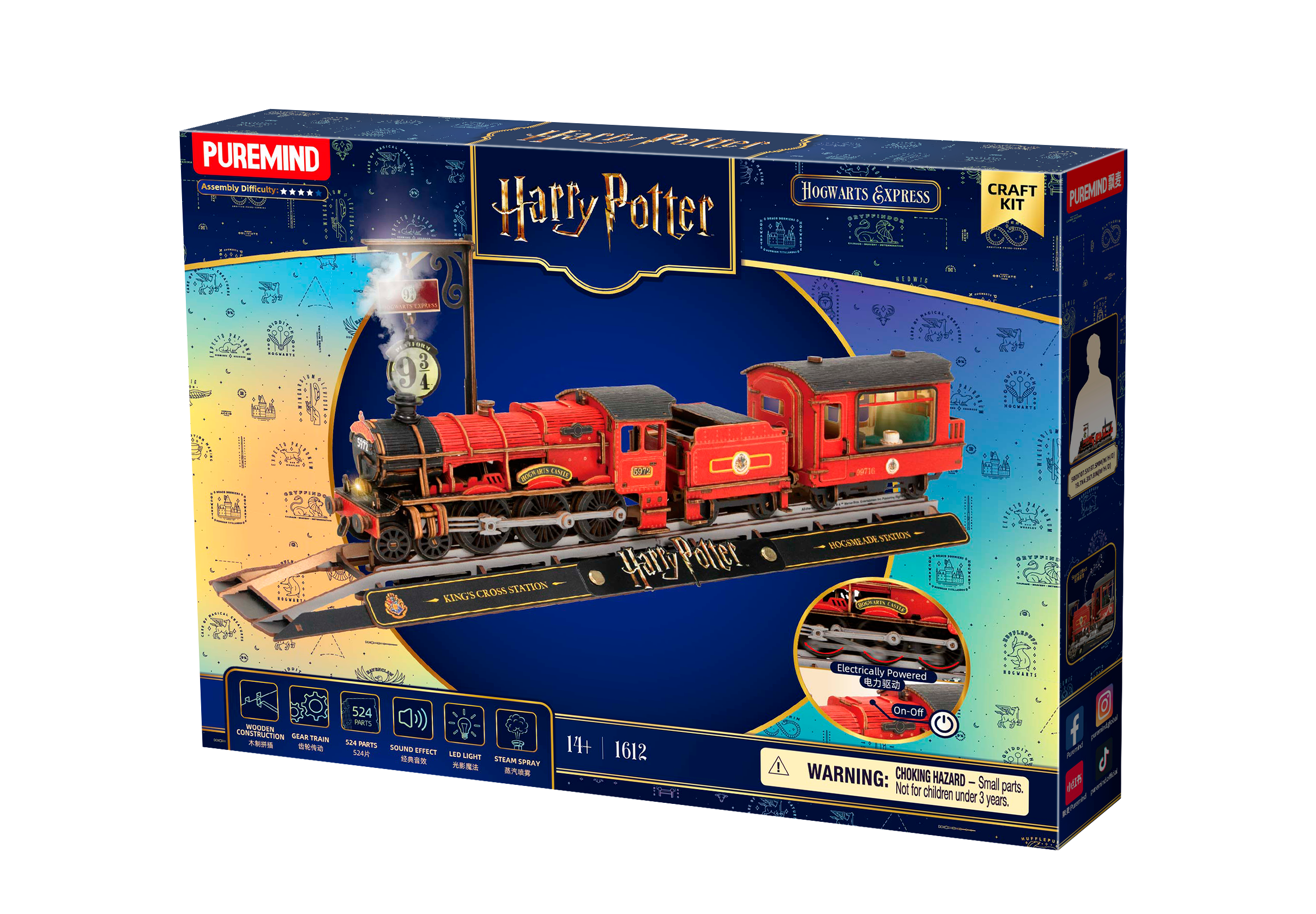 Harry Potter Kreatívny set - Rokfortský expres