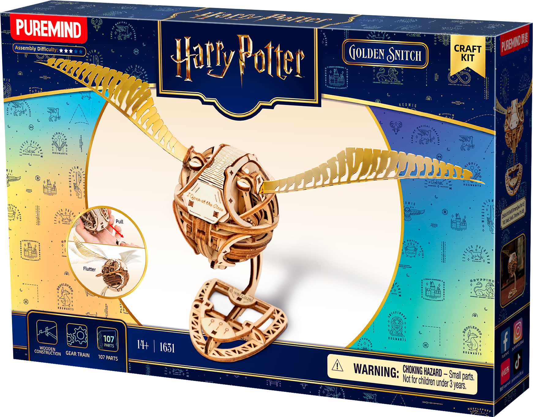 Harry Potter Kreatívny set - Zlatá strela