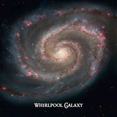Mapcards.net, s.r.o. 3D pohľadnica štvorec Whirpool Galaxy
