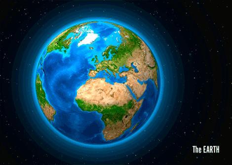 Mapcards.net, s.r.o. 3D pohľadnica Zem