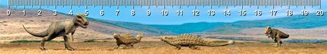 3D pravítko T-rex