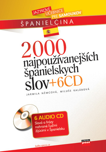2000 Najpouziv.Span.Slov+6Cd